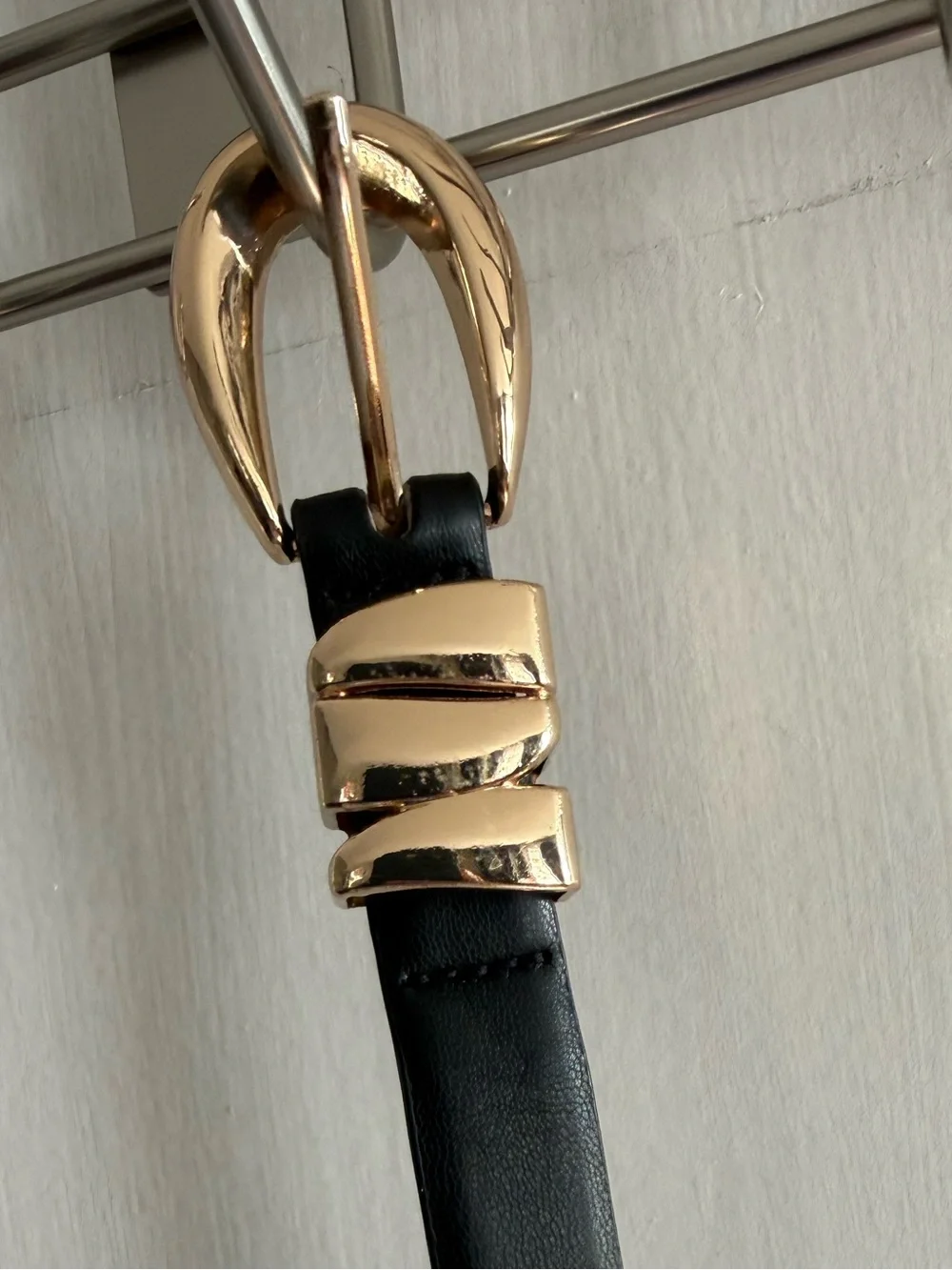 Black Belt 39” with Gold Clasp